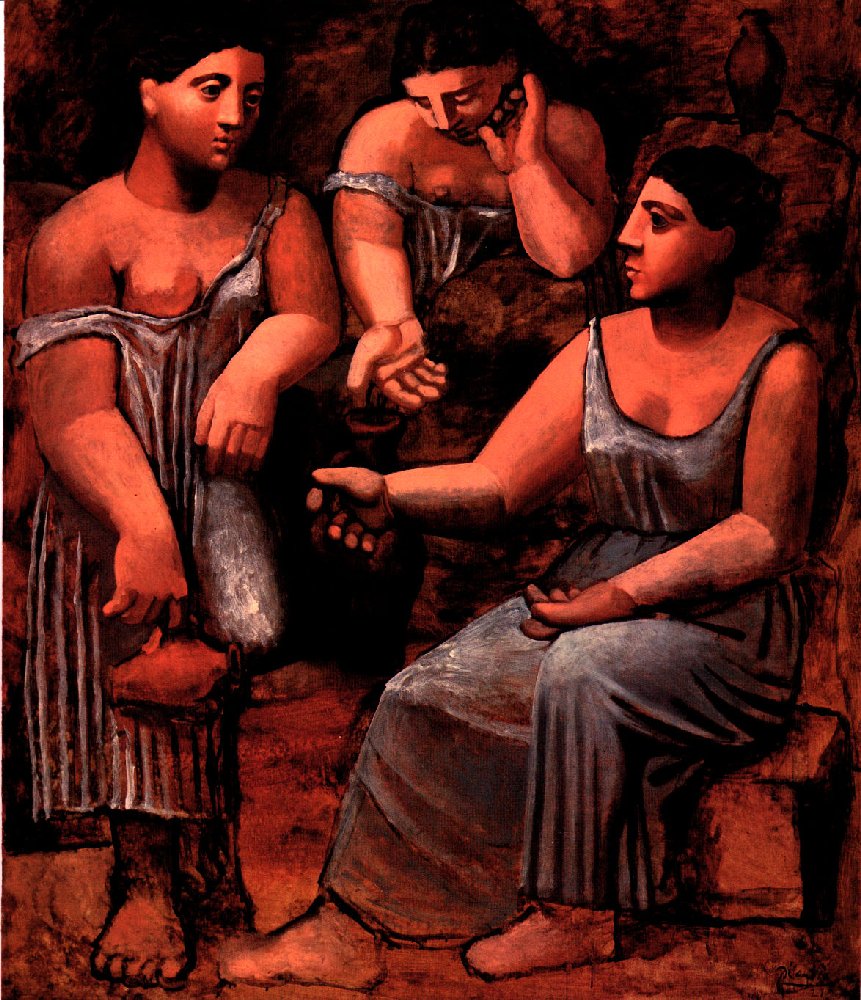 Picasso Three women at a fountain 1921